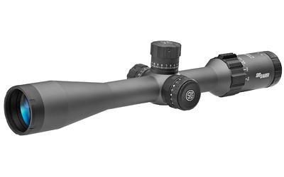 TANGO6 Rifle Scope, 3-18X44, 34MM, FFP, DEV-L-MOA Illuminated Reticle, 0.1 MRAD Adjustments, Matte Finish, Black Color, LevelPlex Anti-Cant System SOT63114