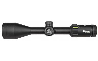 Whiskey3 Rifle Scope, 4-12X50mm, 1", SFP, BDC-1 Quadplex Reticle, 0.25 MOA Adjustments, Black Finish SOW34203