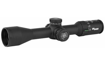 Whiskey 5 Riflescope With LevelPlex 3-15x44mm Second Focal Plane Illuminated Hellfire Quadplex Reticle Black Finish 30mm Tube