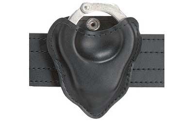 Model 090 Open Top Handcuff Pouch, Fits Handcuff, Plain Black 090-16