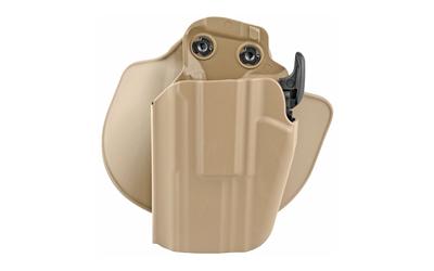 578 GLS, Pro-Fit, Wide Frame Holster, Left Hand, Flat Dark Earth, Standard (Similar to GL17, 20, 37)Slide Paddle & Belt Loop, SafariSeven Material 578-750-552