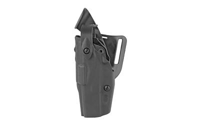 Model 6360 ALS/SLS Mid-Ride Level III Retention Duty Holster, Fits Glock 17/22, Left Hand, STX Tactical Black Finish 6360-83-132