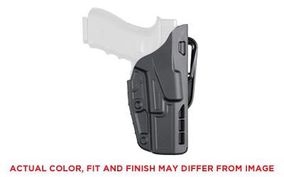 7377, 7TS, ALS Belt Slide Holster, Right Hand, Black, Fits Glock 19 23, Plain, Polymer 7377-283-411