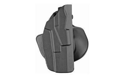 Model 7378, 7TS, ALS Concealment Holster w/ Flexible Paddle and Adjustable Belt Loop, Fits S&W M&PC, Kydex, Black, Right Hand 7378-222-411