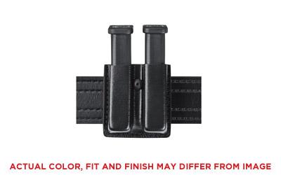 79, Slimline, Double Mag Pouch, Black, Plain, Laminate 79-83-2