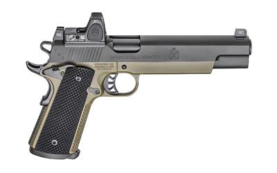 Tactical Response Pistol, 1911, Long Slide Full Size pistol, 10 MM, Match Grade Barrel, Black Finish, G10 Grips, 7Rd, Ambidextrous, Suppressor Sights, Range Bag, RMR Sight PC9610RMR18