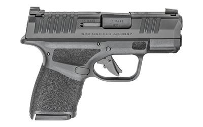 Hellcat, Striker Fired, Semi-automatic, Polymer Frame Pistol, Sub-Compact, 9MM, 3" Hammer Forged Barrel, Melonite Finish, Black, Textured Grip, Tritium Front Sight, Tactical Rack Rear Sight, 10 Rounds, 5 Magazines, Includes Range Bag HC9319BLCGU23