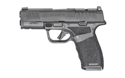 Hellcat Pro, Striker Fired, Semi-automatic, Polymer Frame Pistol, 9MM, 3.7" Hammer Forged Barrel, Melonite Finish, Black Polymer Frame, Textured Grip, Tritium Front Sight, Tactical Rack Rear Sight, 10 Rounds, 2 Magazines HCP9379BOSPLC