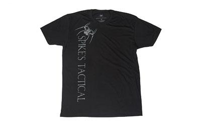 Vertical Spike's Tactical w/Spider Tee Shirt, LG, Black SGT1069-L