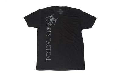 Vertical Spike's Tactical w/Spider Tee Shirt, Small, Black SGT1069-S