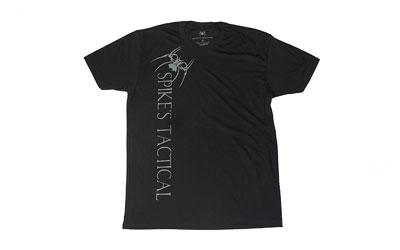 Vertical Spike's Tactical w/ Spider Tee Shirt, XL, Black, SGT1069-XL