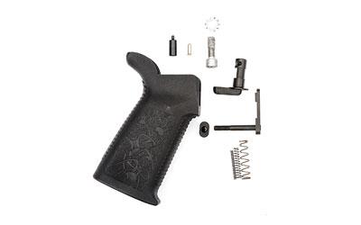 308 LPK, Small Parts, For Livewire or Jack 308, Black Finish, No Fire Control Group, Includes Safety Selector, Detent and Spring, Magazine Catch, Spring and Billet Mag Button, Buffer Retainer Spring and Plunger, Spike's Pro Grip, 1/4x28" Hex Screw, Star