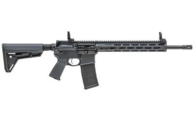 SAINT, Semi-automatic, 223 Rem/556NATO, 16" Barrel, 1:8 Twist, Mid-Length Gas System, Tactical Gray Finish, Magpul Stock and Grip, Free Float M-Lok Handguard, 1-30Rd PMAG, Flip Up Front and Rear Sights ST916556GRYFFH