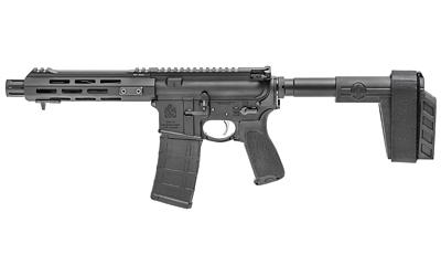 Saint Pistol, Semi-automatic, AR, 223 Rem, 556NATO, 7.5" Barrel, Aluminum, Black Finish, 10Rd, SB Tactical Stabilizing Brace, MLOK Compatible Handguard, BCM MOD 3 Pistol Grip ST975556BLC