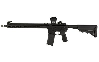 SAINT VICTOR, Semi-automatic Rifle, AR, 223 Remington/556NATO, 16" Barrel, 1:8 Twist, Muzzle Brake, Anodized Finish, Black, Aluminum Free-float Handguard with M-LOK, B5 Type 23 Pistol Grip, B5 Bravo Stock, Flip Up Front and Rear Sights, 30 Rounds, 1 Maga
