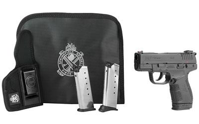 Every Day Carry Package ,XDE, Semi-automatic, DA/SA, Compact, 45 ACP, 3.3" Barrel, Polymer Frame, Black Finish, 4 Magazines, 3-6Rd & 1-7Rd, Sight and Low Profile Combat Rear Sight, Notebook Style Gun Case and Tuff Holster included XDE93345BEN18