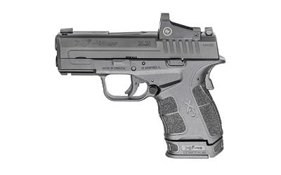 XD-S Mod.2, OSP, Striker Fired, Semi-automatic, Polymer Frame Pistol, Sub Compact, 45 ACP, 3.3" Barrel, Melonite Finish, Black, White Dot Front Sight, Serrated Rear Sight, Crimson Trace CTS-1500 Red Dot, 2 Magazines, (3) 5-Round, (2) 6-Round Extended, In