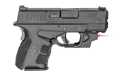 XDS, Mod.2 with Grip Zone, 45 ACP, 3.3" Barrel, Polymer Frame, Black Finish, Fiber Optic Front Sight, 6Rd, 2 Magazines, Includes Red Viridian Laser XDSG93345BVR