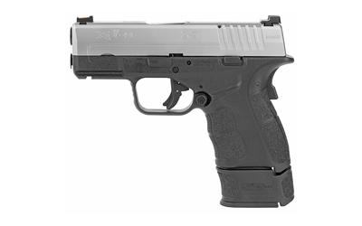 XDS, Mod 2 with Grip Zone, Compact Frame, 9MM, 3.3" Barrel, Polymer Frame, Stainless Finish, 9Rd, 2 Mags, Fiber Optic Front Sight XDSG9339S