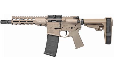 STAG-15, Semi-automatic, AR, 556NATO, 10.5", Aluminum, Flat Dark Earth, Collapsible Stock, 30Rd STAG15011802
