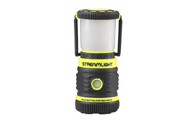 Siege, Lantern, 200/100/50 lumens White C4 LED, Red LED, 3x AA Batteries, Yellow 44943