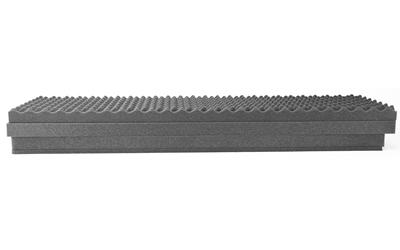 (4) Piece Replacement Foam Set, For iM3300 Storm Rifle Case, Black, (1) Foam Lid, (2) Middle Pieces, (1) Foam Base IM3300-FOAM