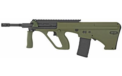 AUG M1, Semi-automatic, 223 Rem/556NATO, 16" Barrel, OD Green NATO Stock, QD Front Sling Swivel, 30Rd Magazine, Long Picatinny Rail AUGM1GRNNATOEXT