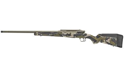 Impulse Big Game, Bolt, 308 Winchester, 22" Barrel, Fluted, Threaded, Hazel Green Cerakote Finish, KUIU Verde 2.0 Camo AccuStock, Right Hand, AccuTrigger, Detachable Box Magazine, 20 MOA Rail, 4Rd, 1 Magazine 57649