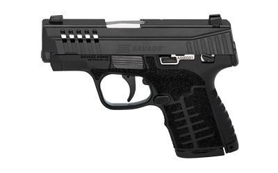 Stance MC9MS, Semi-automatic, Striker Fired, Polymer Frame Pistol, Micro Compact, 9MM, 3.2" Barrel, Nitride Finish, Black, TruGlo Night Sights, Manual Safety, 8 Rounds, 2 Magazines, (1)-7 Rounds and (1)-8 Rounds 67002