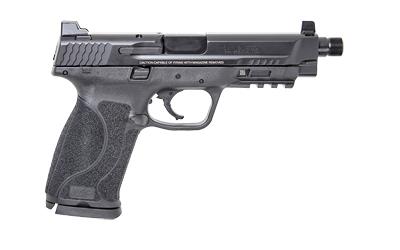 M&P 2.0, Full Size, Striker Fired, 45 ACP, 5.125" Threaded Barrel, Polymer Frame, Black Finish, 10Rd, 2 Magazines, Suppressor Height Sights 11771