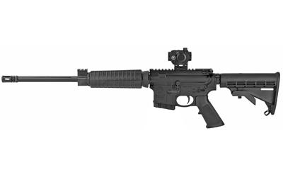 M&P 15, Sport II, Optics Ready, Semi-automatic, AR, 556NATO, 16" Barrel, Black Finish, Black Collapsible Stock, 1 Mag, 10Rd, Flattop Receiver, Crimson Trace CTS-103 Red/Green Dot Sight Included, 4MOA Dot 12937