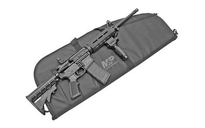 M&P 15 Sport II, Semi-automatic, AR-15, 223 Remington/556 NATO, 16" Barrel, 1:9 Twist, Black Finish, Collapsible Stock, Vertical Foregrip with 500 Lumen Light Included, Duty Series Gun Case Included, 30Rd, MLOK, Flip Up Rear Sight 13060