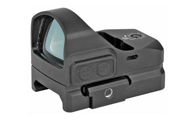 TRU-TEC Micro Green Dot, 1X23, 3MOA, 23mm X 17mm Multi-Coated Objective Lens, Matte Black, Hardshell Cover and Picatinny Mount, CR2032 Battery Included TG8100G
