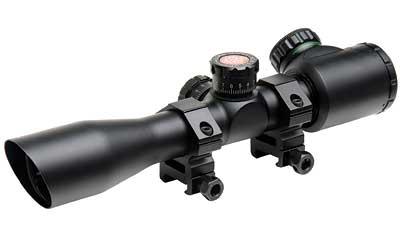 Tactical Xtreme Rifle Scope, 4X 3, 1", Mil-Dot Illuminated Reticle, Weaver-Style Rings, Matte Finish TG8504TLN