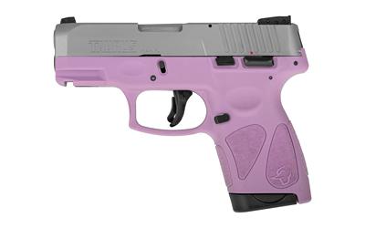 G2S, Semi-automatic, Sub Compact Pistol, 9MM, 3.25" Barrel, Polymer Frame, Light Purple/Stainless Finish, Adjustable Sights, 7Rd, 2 Magazines 1-G2S939LP