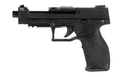 TX22, Competition, Striker Fired, Semi-automatic, Full Size, Polymer Frame Pistol, 22 LR, 5.4" Threaded Barrel, Matte Finish, Black, Slide Engraved "Jesse Harrison" Signature, Fixed Front Sight with Drift Rear Adjustable Rear Sight, Manual Safety, 16 Rou