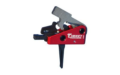 AR15 2 Stage Trigger, Short 1st Stage, 2+2LB, Straight, Black Finish 662S-ST