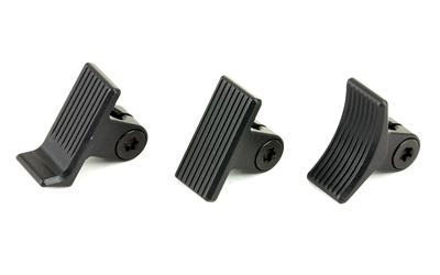 Calvin Elite Trigger Shoe Kit, Includes Heeled, Curved, and Straight Trigger Shoes, Black Finish CE-1
