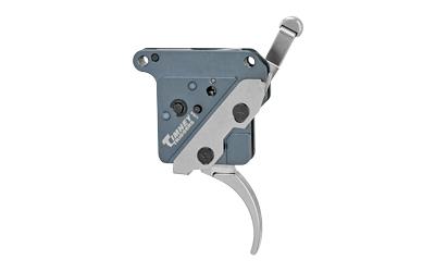 "The Hit" Curved Trigger For Remington 700, Nickel Finish, Adjustable from 8oz.-2Lbs THE-HIT-16