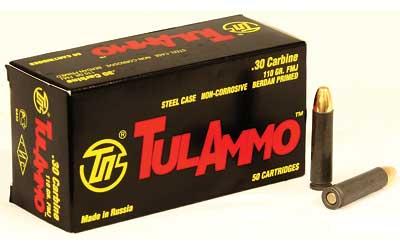 Target, 30CARB, 110 Grain, Full Metal Jacket, Bi-Metal/Non Corrosive, 50/Box TA301100