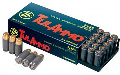 Target, 40S&W, 180 Grain, Full Metal Jacket, Bi-Metal Casing, Non Corrosive TA401800