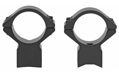 Light Weight Ring/Base Combo, 1" High, Black Finish, Alloy, Fits Weatherby Accumark, Magnum, Mark V (9 Lug) 950705