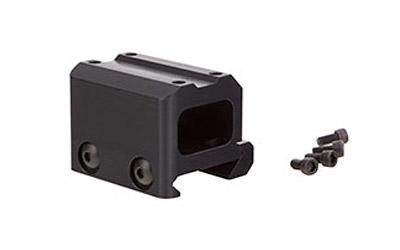 MRO-Miniature Rifle Optic, Mount, Lower 1/3 CO-Witness, Fits Trijicon MRO, Black Finish AC32069