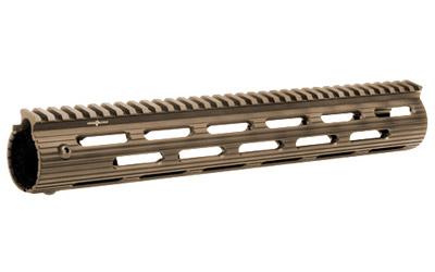 VTAC Alpha Rail, 13" One-Piece, Free Floating, Modular Rail, Slotted Cooling Holes, Flat Dark Earth Finish STRX-AVK-13FT-01
