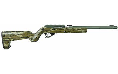 X-Ring Takedown Rifle, Semi-automatic, 22LR, 16.5" Threaded Barrel, Mossy Oak Bottomland Camo Magpul Backpacker Stock, OD Green Barrel, Fiber Optic Sight, Integrated 15MOA Scope Base on Receiver, 10Rd Magazine ATD-MOD-B-B-MOB