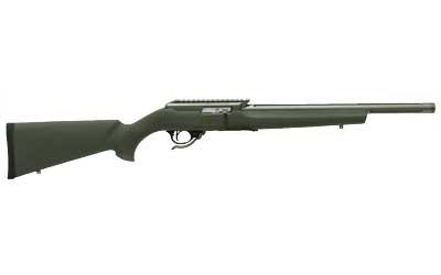 X-Ring, Semi-automatic Rifle, 22LR, 16.5" Threaded Barrel, OD Green Finish, Hogue Stock, 10Rd, 1/2x28 TPI, TacSol Trigger Group RIFLE TST TE MOD HOGUE GH GRN