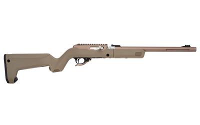 X-Ring Backpacker Takedown, Semi-automatic, 22LR, 16.5" Threaded Barrel, Flat Dark Earth Finish, Magpul Backpacker Stock, 10Rd, 1 Mag TD-QS-B-B-FDE
