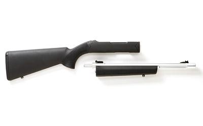 X-Ring, Takedown, Kit, 22LR, 16.5", Silver Barrel, Black Stock, Threaded, Threaded Bull Barrel Assembled On Hogue Forend with Stock, Ruger 10/22 Takedown, Adjustable Sights TD 10/22-11 H-BLK