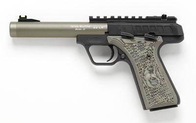 TLP-22, Semi-automatic Pistol, 22LR, 5", Aluminum, OD Green, 10Rd, 1/2 x 28 RH, Fiber Optic TLP55-MOD-NF