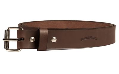 Uncle Mikes Leather Belt, 42"-46", Full Grain Leather, Nickel Plated Buckle, Brown BLT-UM-42-46-DBR